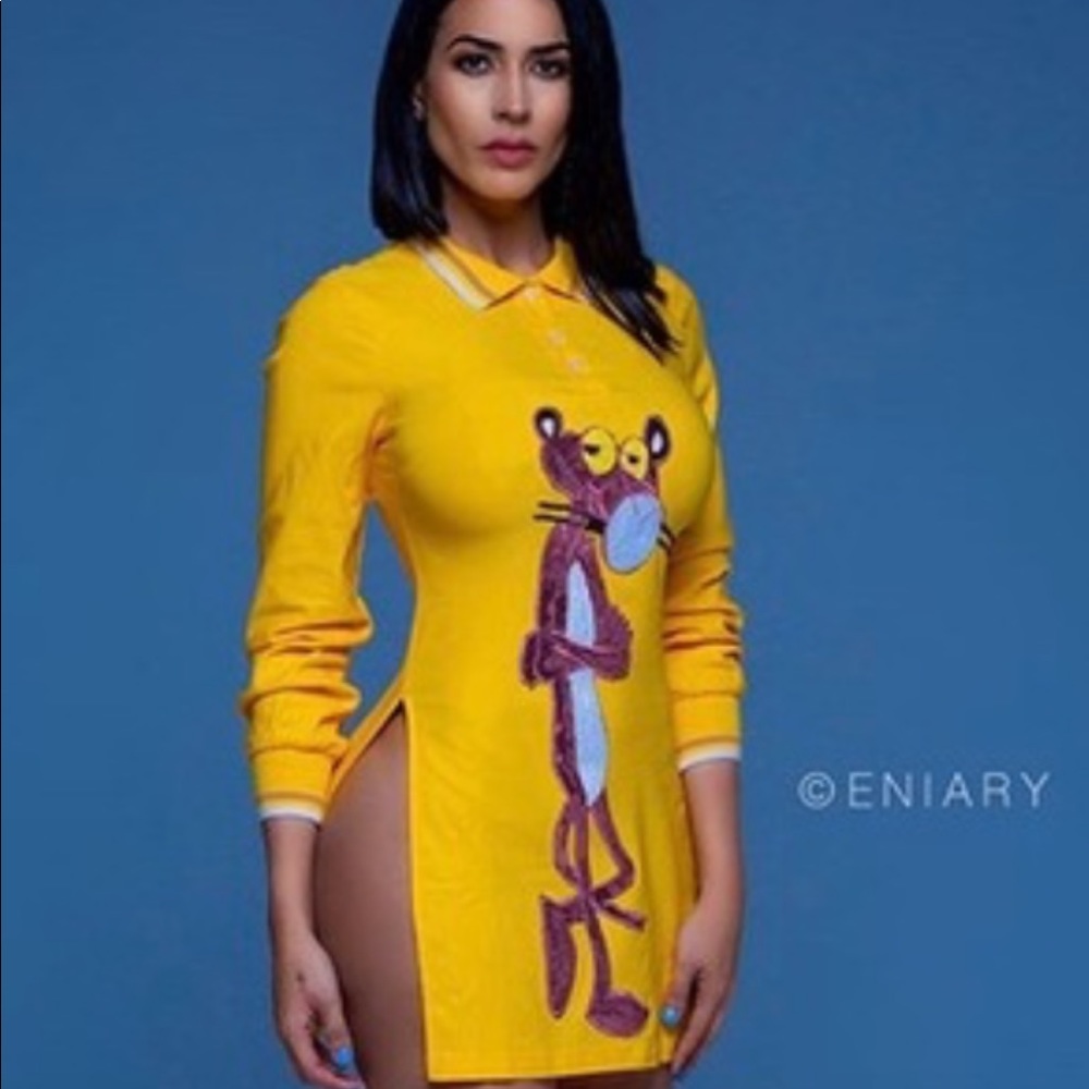 Shane Justin pink panther dress